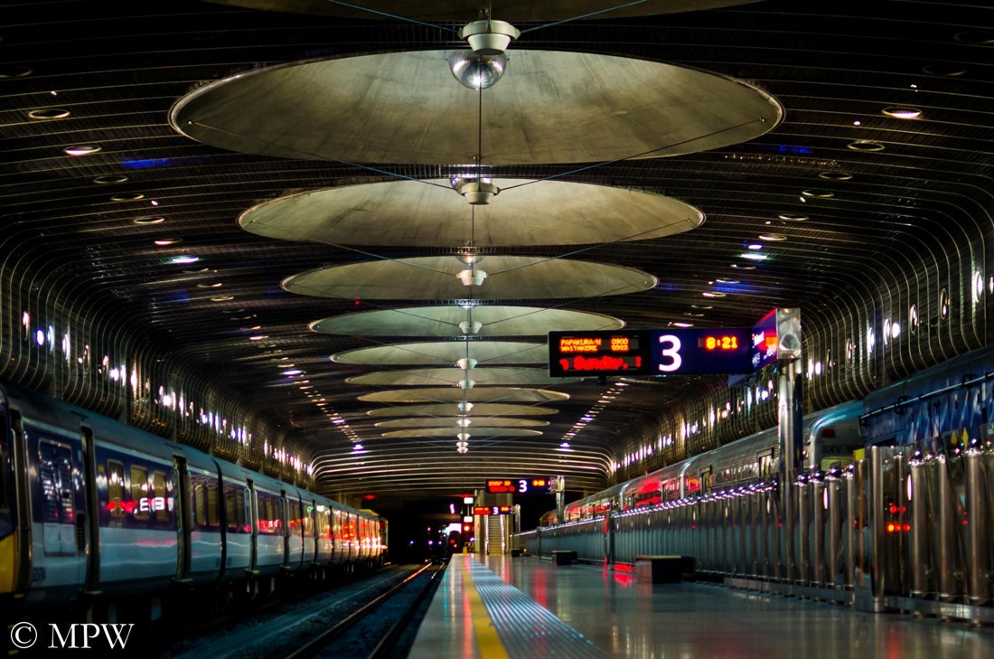 Auckland City Britomart Railway Station